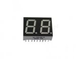 Wywietlacz LCD 0,56" 2 cyfry zielony wsp.anoda